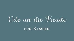 Breite auswahl an bearbeitungen und notenheften in unserem notenshop. Zauberklavier Blog Beethoven Ode An Die Freude Kostenlose Klaviernoten Youtube