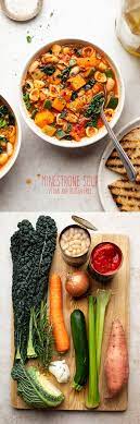 Vegan Minestrone Soup Lazy Cat Kitchen Recipe Vegetarian Nutrition Vegan Dinners Healthy Recipes
