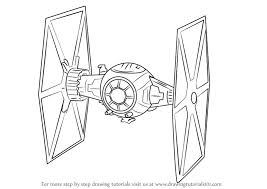 How To Draw Tie Fighter From Star Wars The Force Awakens Drawingtutorials101 Com Star Wars Drawings Star Wars Colors Star Wars Art