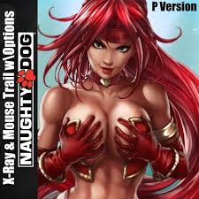 And of course is more cool if the lines are from a gifted artist like jonboy007007. Red Monika