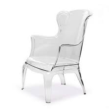 Modern Lucite Ghost Wingback Chair Clear Acrylic Acrylic Chair Chair Chairs For Sale