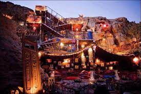 Farsha Mountain Lounge Sharm Steder A Besoke Solnedgang Verden