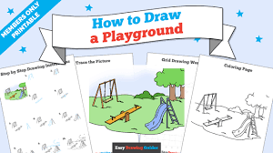 Maybe you would like to learn more about one of these? How To Draw A Playground Really Easy Drawing Tutorial