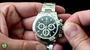 To set the date, from the second position, wind the crown clockwise or counterclockwise past the midnight position twice and then continue winding until you reach the correct date. How To Wind A Rolex Watch And Set The Time Date Submariner Datejust Ii Daytona Gmt Master Ii Youtube