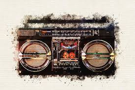Image result for Ghetto blaster
