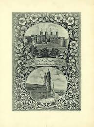 ex libris aug f ammann 蔵書票