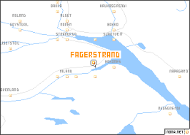 Choose from more than 15 properties, ideal house rentals for families. Fagerstrand Norway Map Nona Net