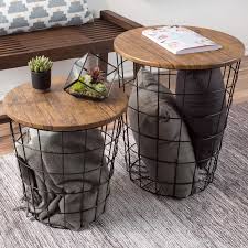 Mcgowen Frame 2 Piece End Table Set In 2020 Contemporary Home Decor Lavish Home Nesting End Tables