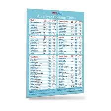 This chart is easily accessible and can be incorporated into any of your personal uses. Must Have Handy Air Fryer Accessories Cooking Times Magnet Etsy