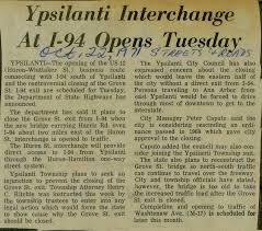 Ypsilanti Interchange At 1-94 Opens Tuesday