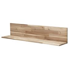 Skogsta Wall Shelf Acacia Ikea Wall Shelves Ikea Ikea Decor