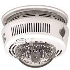 When smoke particles are detected, the light is. First Alert Photoelectric Smoke Alarm With Integrated Strobe Light 120 Volt Ac Dc Walmart Com Walmart Com