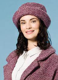 Country Hat In Light Plum Herringbone Simply Elegant This Easy To Wear Wool Mohair Hat Has A Wide Flexible Soft Brim And I Irish Fashion Classic Hats Fashion
