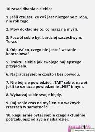 Przykładem może być znany polski biznesmen. 10 Zasad Dbania O Siebie Motywator Dietetyczny Personal Growth Motivation Thoughts Quotes Psychology