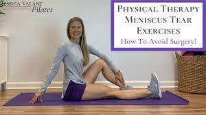 Your recovery after knee surgery may be straightforward or for some it may be more complicated. Physical Therapy Meniscus Tear Exercises How To Avoid Surgery Youtube