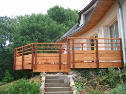 Garde Corps Bois Et Inox Pour Terrasse Bois Suspendue Main Courante Angers Maine Et Loire Garde Corps Bois Terrasse Bois Piscine Hors Terre Patio