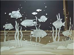 Glass Creative Mirror Shower Custom Glass Custom Glass Etching Custom Mirrors