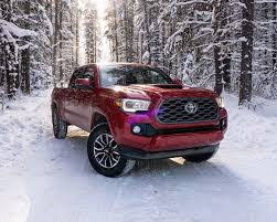 This vehicle is in excellent condition and comes with premium features including leather seats and upgraded sound system. 2021 Toyota Tacoma Trims Specifications Red Deer Toyota