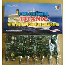 Kit tone control mam094 (karaoke) Kit Stereo Tone Control Titanic With Digital Echo Subwoofer Shopee Indonesia