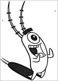 Bob Esponja Para Colorear Planton