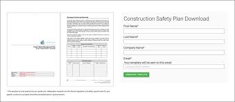 In addition to the sample safety programs provided by osha, each state's department of labor may have a sample program that can be downloaded and adapted for business use. Safety Plan Template Archives Digital Documents Direct Templates