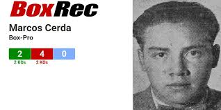 BoxRec: Marcos Cerda