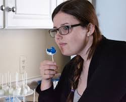 DEEP BLUE Cake Pops #DEEPBLUE-Flour On My Face