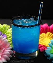 Black And Blue Drink Recipe Hookah Butterfly Cocktail Recipe Malibu Drinks Alcoholic Drinks Cocktails