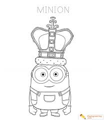 Minions coloring pages for kids. Minions Coloring Page 17 Free Minions Coloring Page