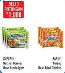 We did not find results for: Katalog Harga Promo Supermi Supermi Sarimi Mi Instan Hypermart 569516 21 Juni 2021