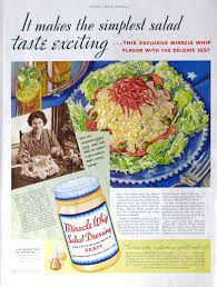 Japanese potato salad (ポテトサラダ) is a little different from typical versions of american potato. 1937 Miracle Whip Ad Kraft Salad Dressing Old Fashioned Etsy