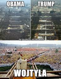 Thousands of guard members are expected for inauguration. Crowd Sizes Inauguration Of Donald Trump Know Your Meme