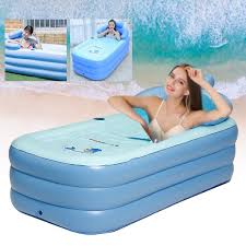 Bathtub inflatable cushion ring mount. 63x33x25 2 Inch Inflatable Bath Tub Adult Portable Folding Spa Warm Bathtub Blow Up Travel Bath Pcv Bathtu Walmart Com Walmart Com