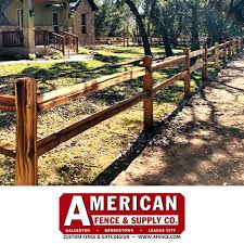 This fence is easy to install with prenotched posts. American Fence And Supply