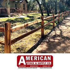 This style of fence brings country and so pastoral impression. American Fence And Supply
