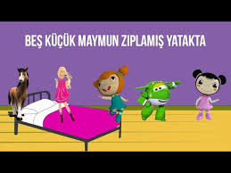 Doru Harika Kanatlar Mira Barbie Canim Kardesim Mine Muge Bes Kucuk Maymun Ziplamis Yatakta Sarkisi Youtube