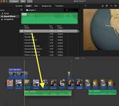 Adding Sound Effects Music And Recording Voiceovers In Imovie Media Commons Sound Effects Sound Soundtrack
