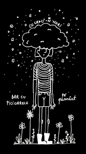 Si tu esti cu capul in nori si nu ai bunul simț sa corectezi ce postezi? Capul In Nori Omuleti In Alb Si Negru