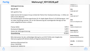7 ab wann ist ein verzugszins gschuldet? Kosten Bei 1 Zahlungserinnerung Versicherung Mahnung Handyversicherung