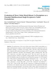 Vær opmærksom på, at du kan finde samlevejledningen på samlevejledninger.dk, hvor du indtaster. Pdf Evaluation Of Three Chitin Metal Silicate Co Precipitates As A Potential Multifunctional Single Excipient In Tablet Formulations