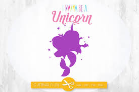 Download I Wanna Be A Unicorn Mermaid Graphic By Prettycuttables Creative Fabrica Yellowimages Mockups