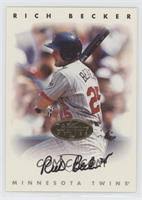 Rich Becker Baseball Cards