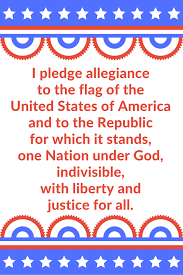 The pledge of allegiance carson kids chart. Sunshine And Spoons Pledge Of Allegiance Printable