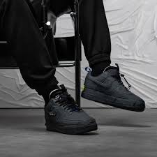 Nike air force 1 mid by you. Nike Air Force 1 Experimental Black Black Anthracite Chile Red Hyper Royal Asphaltgold