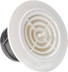 Amazon Com Hg Power 6 Inch Round Air Vent Abs Louver White Grille Cover Adjustable Exhaust Vent Fit For Bathroom Office Kitchen Ventilation Home Improvement