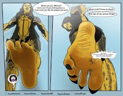 Dvorah unaware stomp comic by PhantomSquid -- Fur Affinity [dot] net