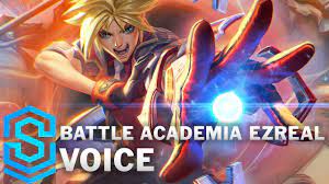 Voice - Battle Academia Ezreal [SUBBED] - English - YouTube