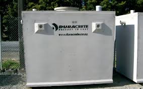 Systems receiving food scraps because of the use of waste disposal units need to be around 30 per cent larger than normal and need to be cleaned out annually rather than every three years. 4 500l Pumped Septic Tank With D25va Pump High Level Alarm Cover Supplied To Trade Customers Only Duracrete