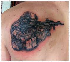 Sniper Tattoo Tatuajes I did not know i can draw this awesome?! sniper tattoo tatuajes