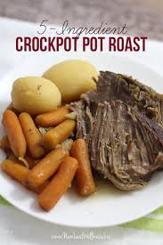 It's a super hearty, deliciously flavorful meal in one that's sure to satisfy even the pickiest of eaters. 5 Ingredient Crockpot Pot Roast The Family Freezer